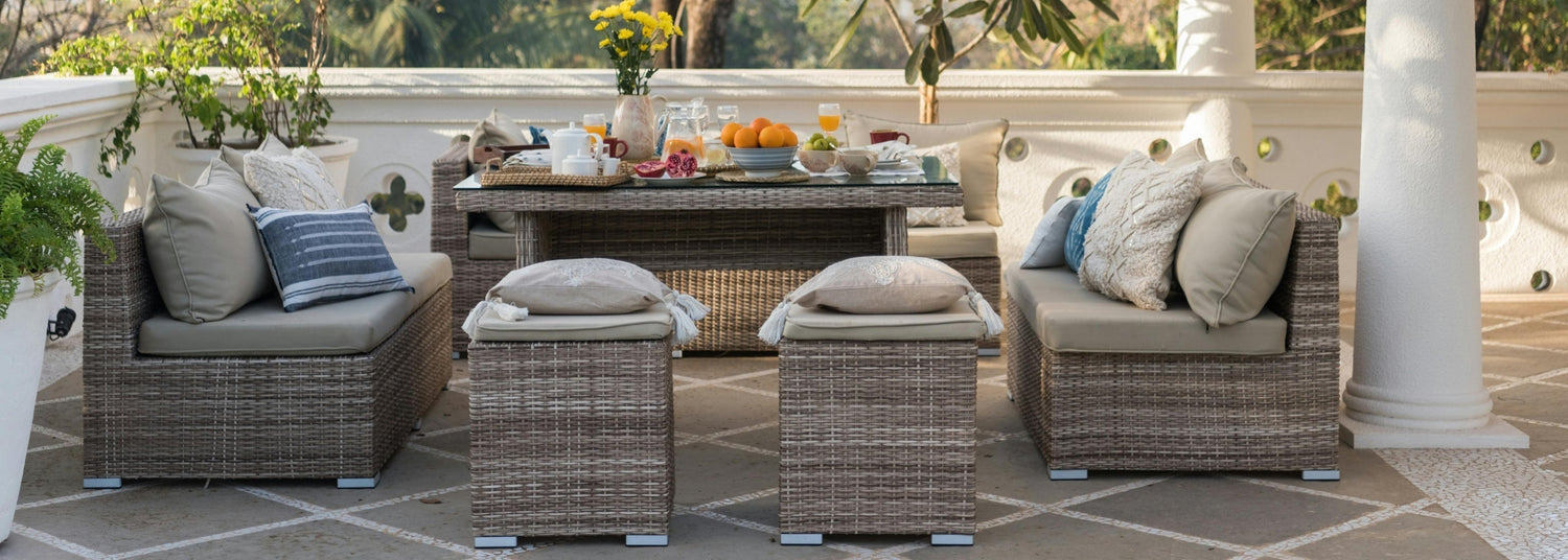 Outdoor Dining für alle Fälle – 8 Ideen für deinen Essplatz unter freiem Himmel