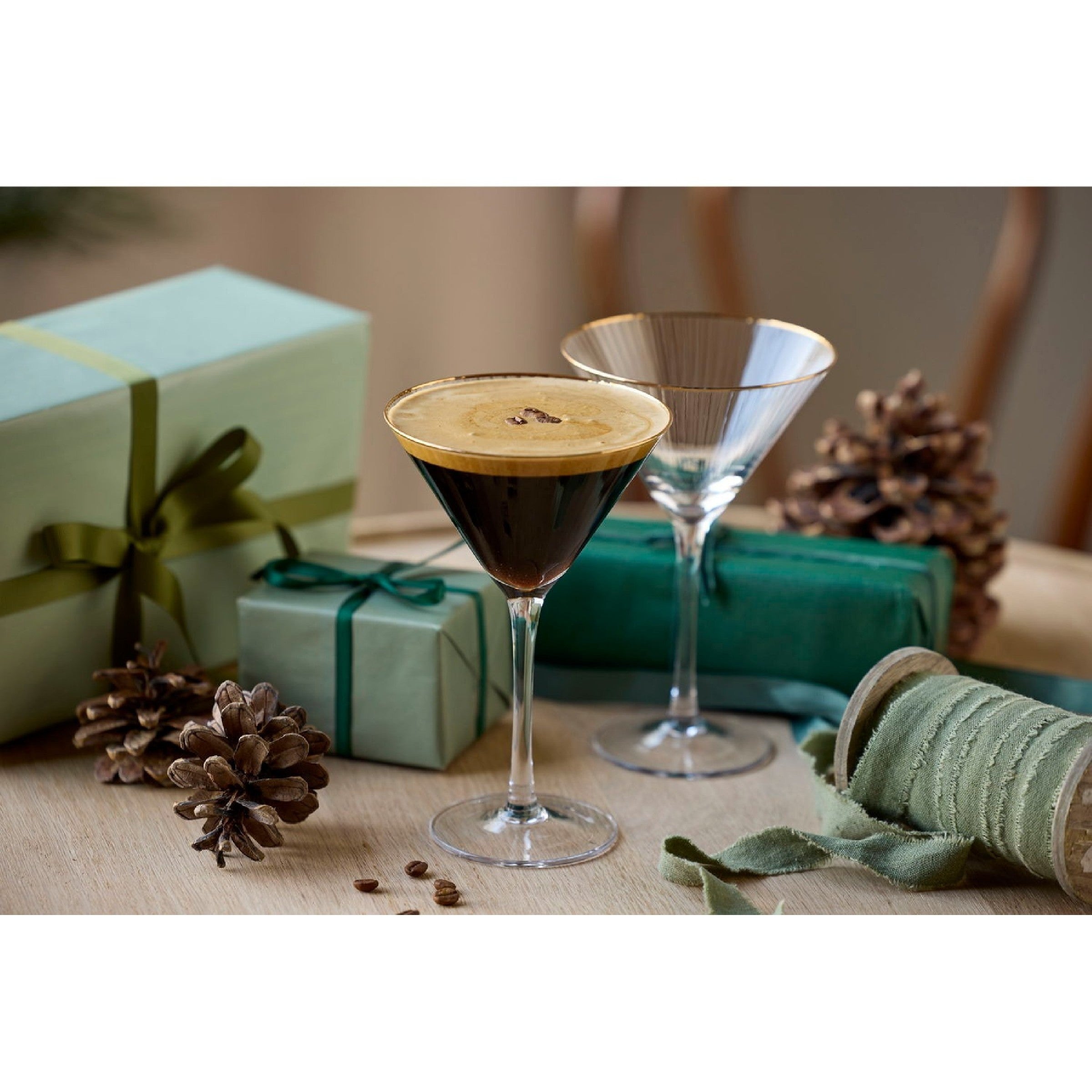 Lyngby Glas Palermo Martiniglas 4er Set