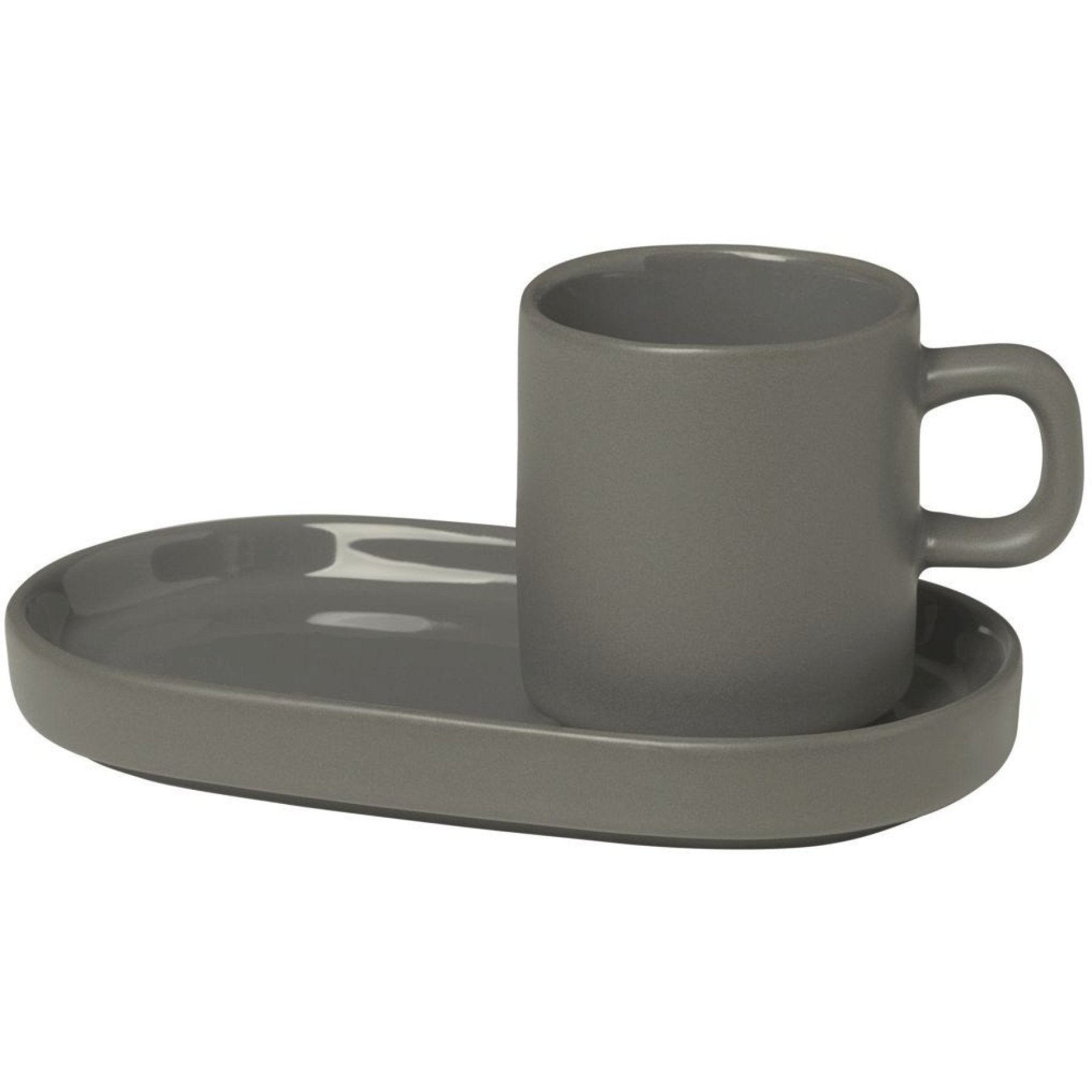 blomus PILAR Espressotasse mit Untertasse 2er-Set