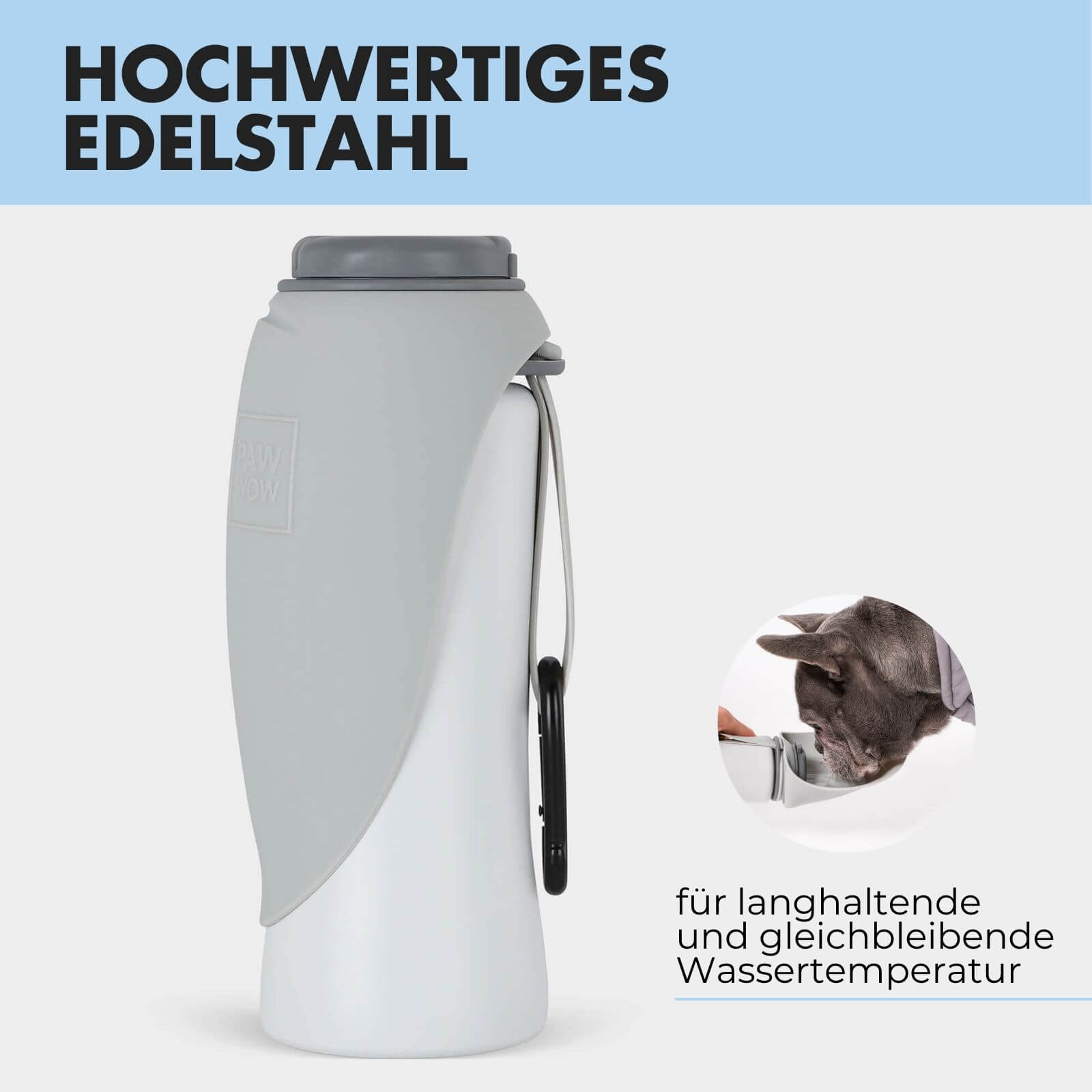 Trinkflasche für Hunde PAULA 500ml