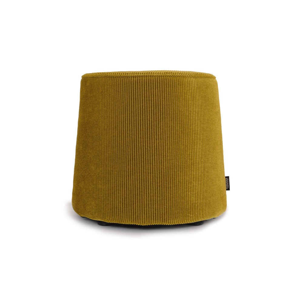 Rohleder Lounge Pouf – Sitzhocker aus Kordvelours