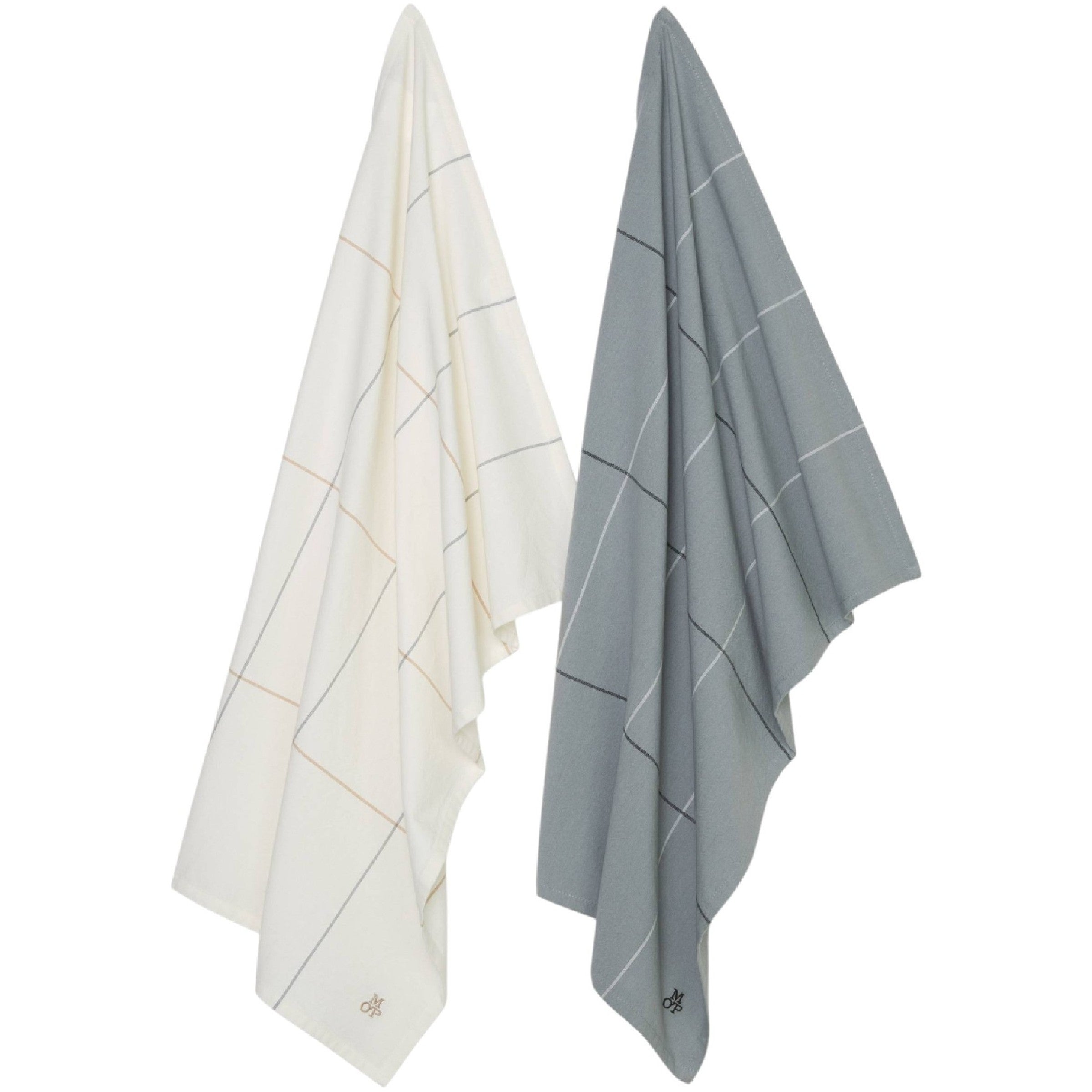 Marc O'Polo Karo Geschirrtuch 2er Set