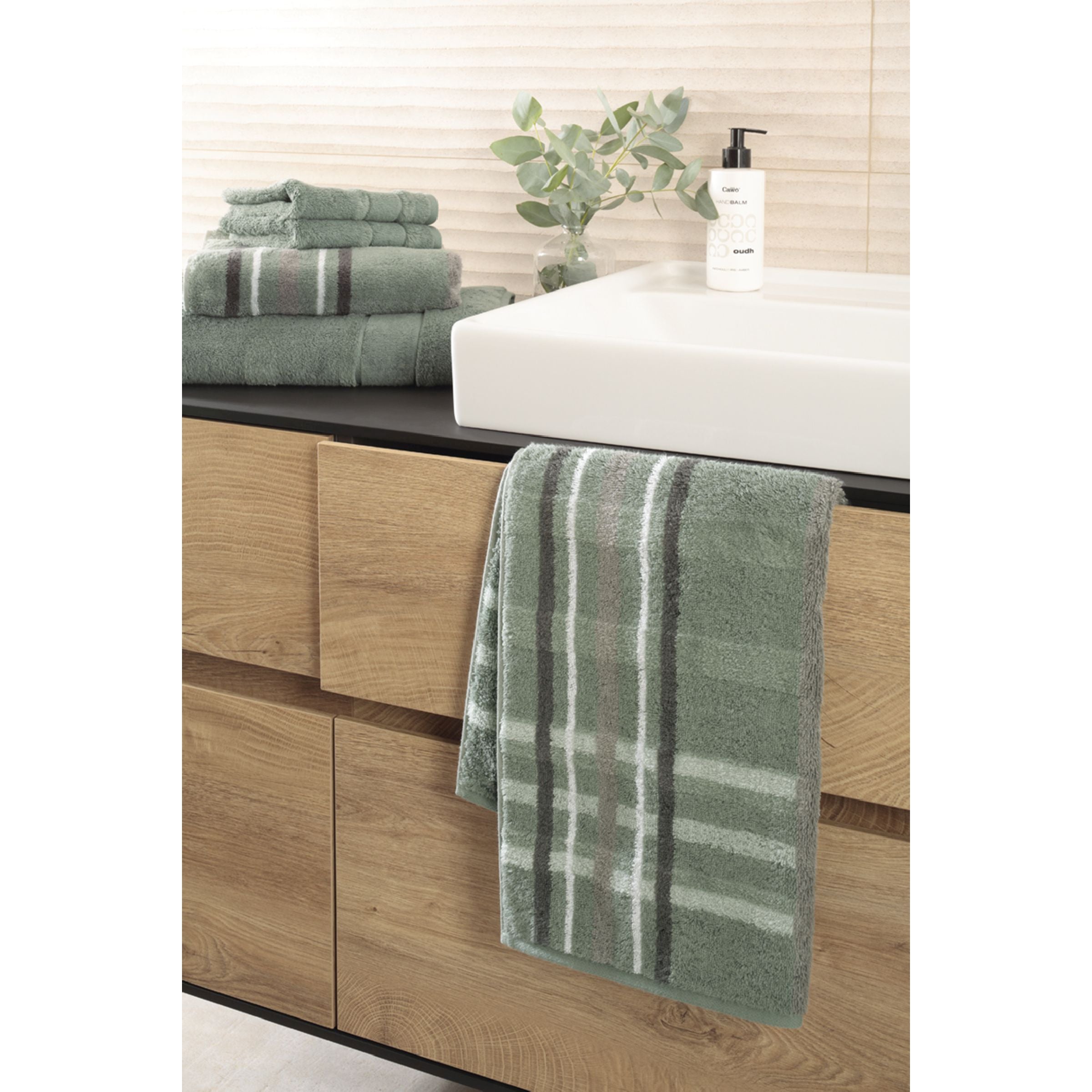 Cawö Noblesse Check 1089 Duschtuch – Baumwolle