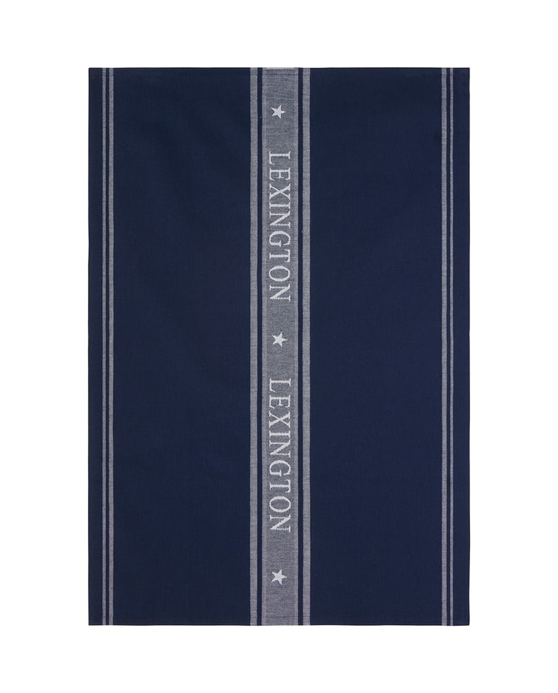 LEXINGTON Geschirrtuch mit Stern aus Baumwoll-Jacquard