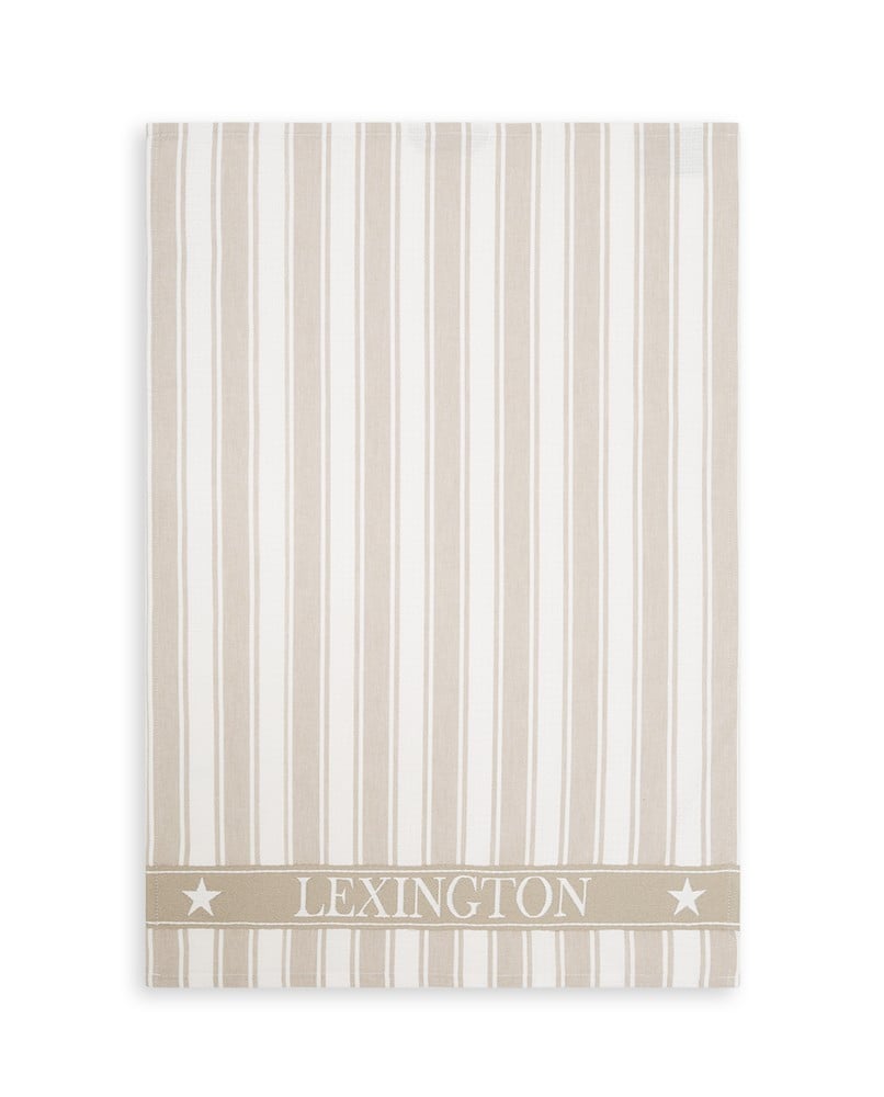 LEXINGTON Icons Cotton Twill Waffle Striped Geschirrtuch