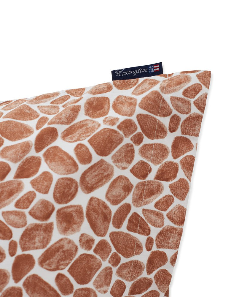 Lexington Printed Giraffe Satin Kopfkissenbezug
