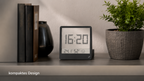 Philippi Time Uhr mit Weckfunktion, Thermo- und Hygrometer