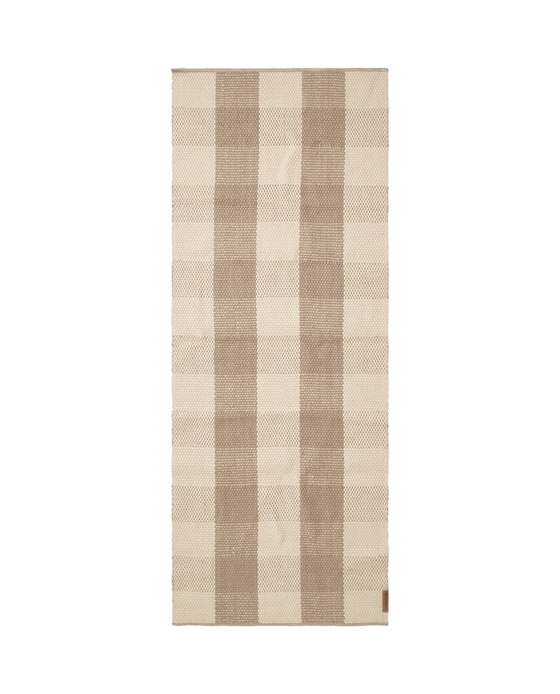 Lexington Checked Jute Teppichläufer