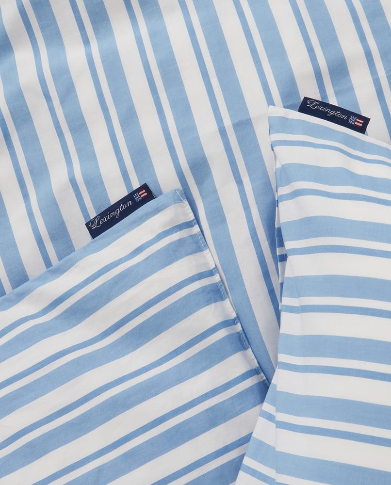 Lexington Striped Bettwäsche-Set aus Popelin