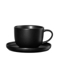 ASA Coppa Teetasse mit Unterteller kuro