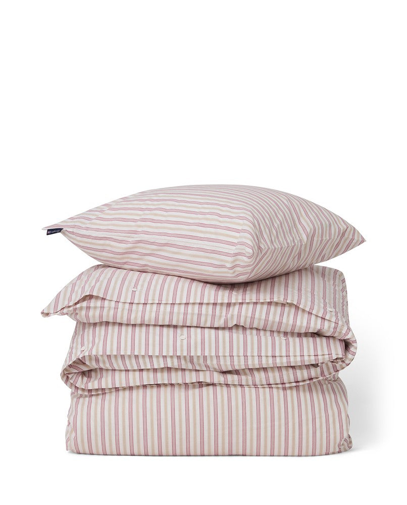 Lexington Dobby Striped Bettwäsche-Set aus Baumwoll-Popelin