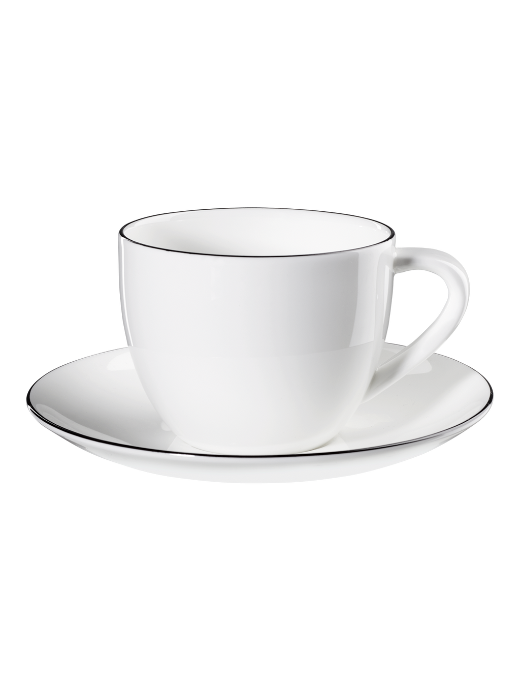 ASA À TABLE LIGNE NOIRE Cappuccinotasse