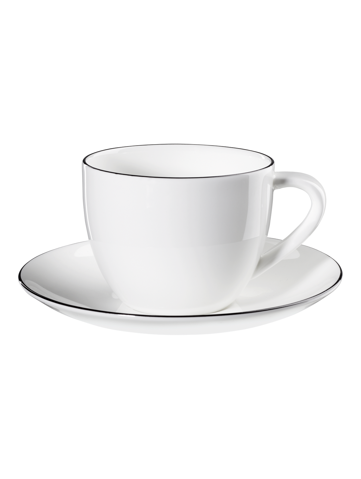 ASA À TABLE LIGNE NOIRE Cappuccinotasse