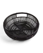 Lexington Round Rattan Tablett