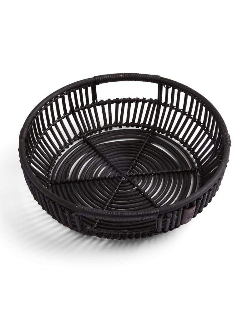 Lexington Round Rattan Tablett