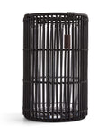 Lexington Rattan Kerzenhalter mit Glaseinsatz