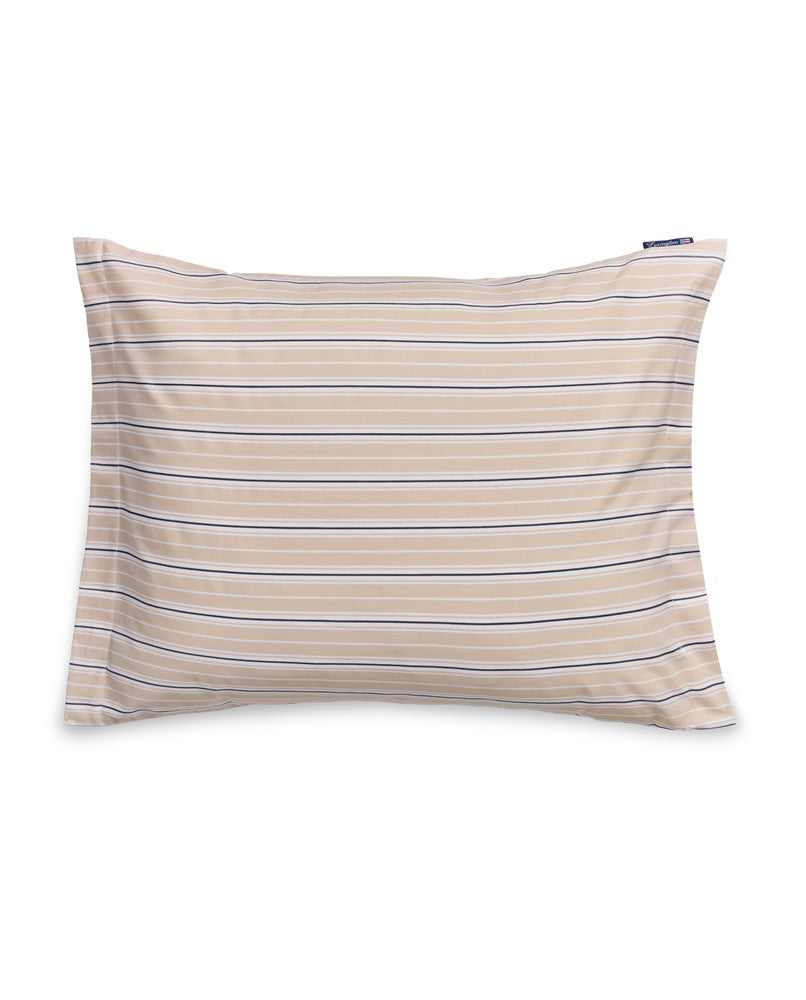 Lexington Striped Kopfkissenbezug aus Baumwoll-Popelin