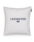 Lexington Logo Organic Cotton Velvet Kissenhülle
