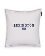 Lexington Logo Organic Cotton Velvet Kissenhülle