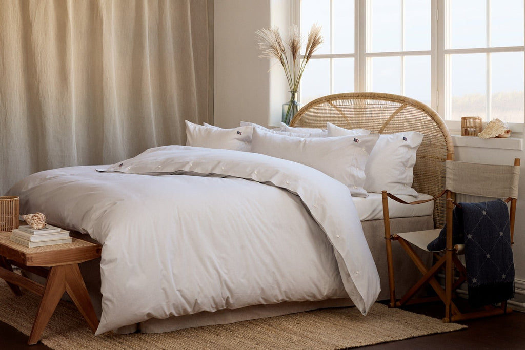 Lexington American Pin Point Bettdecken-Bezug aus Oxford-Cotton