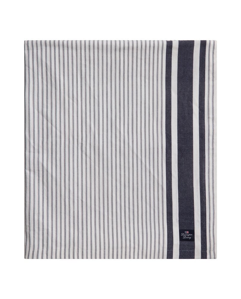 Lexington Striped Organic Cotton Tischdecke