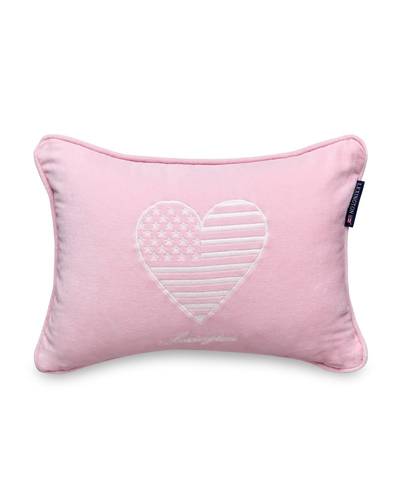 LEXINGTON Signature Star Kissen für Babys aus Bio-Baumwolle, rosa