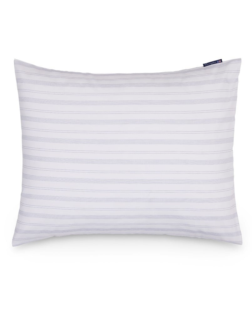Lexington Striped Pin Point Oxford Kopfkissenbezug aus Lyocell-Baumwolle