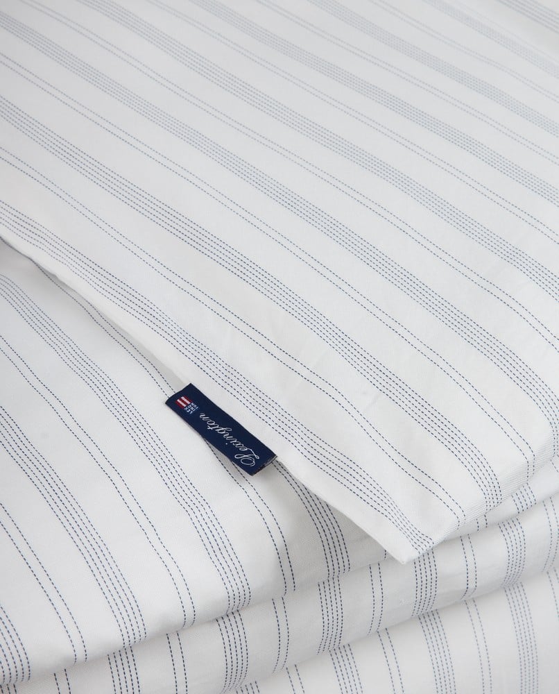 Lexington Striped Pin Point Oxford Bettwäsche-Set aus Lyocell-Baumwolle