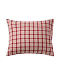 Lexington Checked Cotton Flannel melange Kopfkissenbezug aus Flanell