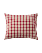 Lexington Checked Cotton Flannel melange Kopfkissenbezug aus Flanell