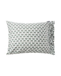 Lexington Flower Printed Cotton Sateen Kopfkissenbezug aus Satin