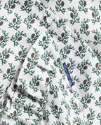 Lexington Flower Printed Cotton Sateen Kopfkissenbezug aus Satin