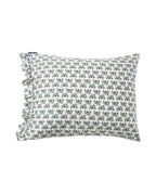 Lexington Flower Printed Cotton Sateen Kopfkissenbezug aus Satin