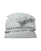Lexington Flower Printed Cotton Sateen Bettwäsche-Set aus Satin