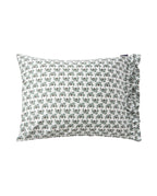 Lexington Flower Printed Cotton Sateen Bettwäsche-Set aus Satin