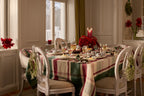 Lexington Checked Linen/Cotton Holiday Tischdecke