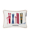 Lexington Skis and Poles Organic Cotton Velvet Kissen mit Füllung