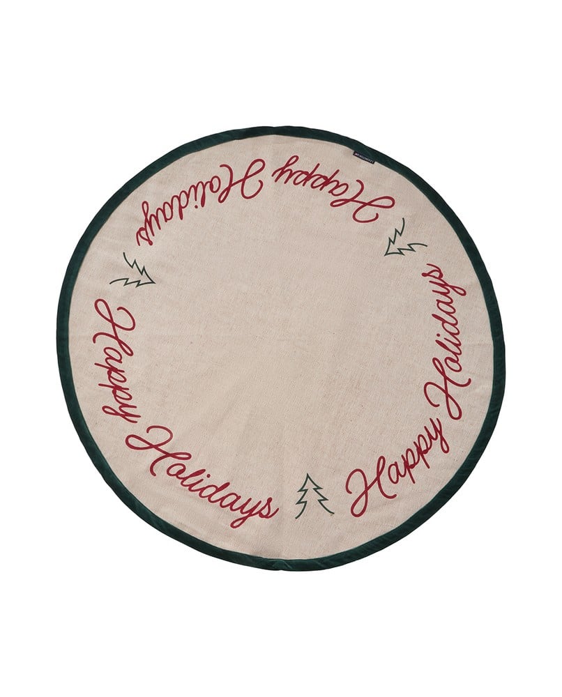 Lexington Jute/Cotton Weihnachtsbaum-Teppich