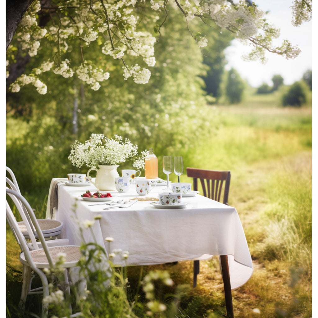 Kähler Hammershøi Summer Becher Sunflower – Porzellan