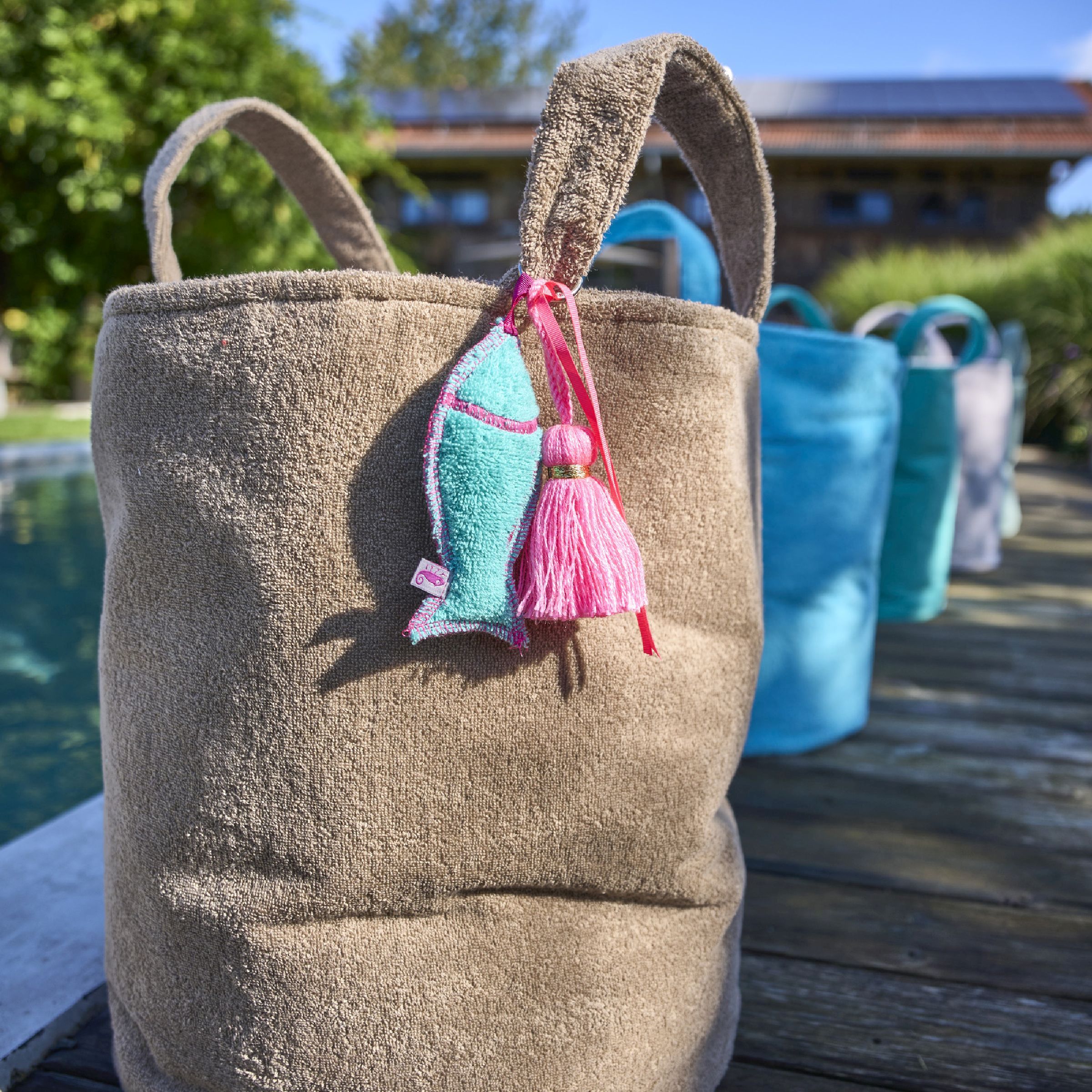 farbenfreunde Fresh Frottee Keeper for all Wäschekorb