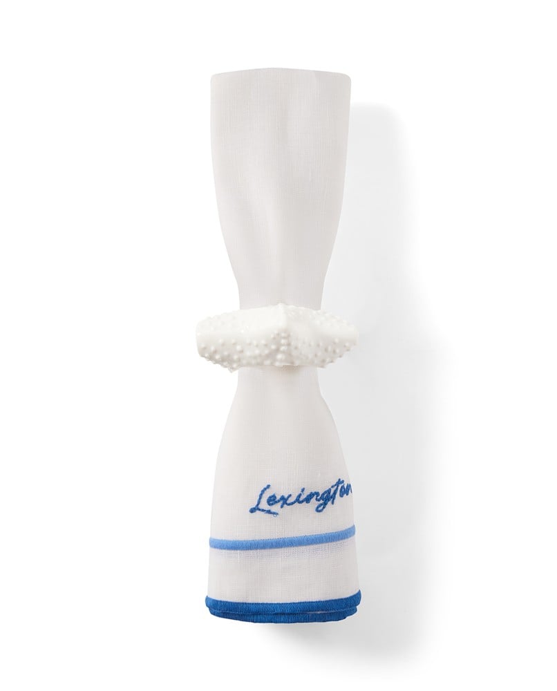 Lexington Serviette mit Stickerei