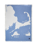 Lexington Map Jacquard Decke