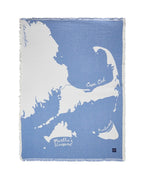 Lexington Map Jacquard Decke