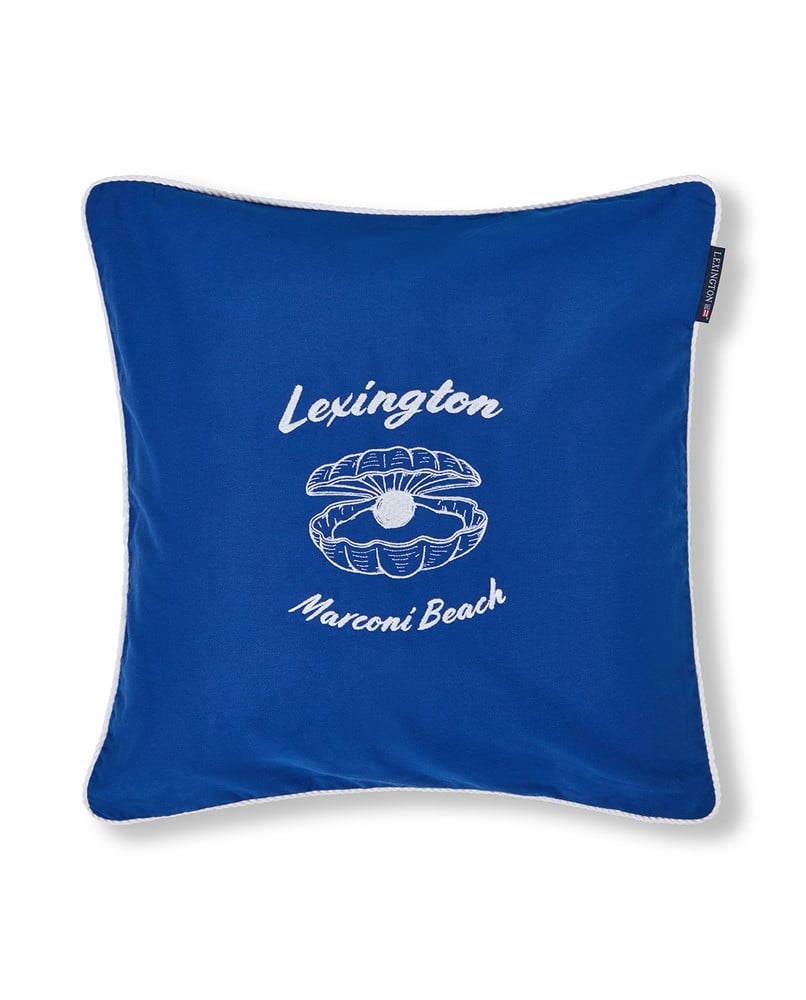 Lexington Blue Logo Kissenhülle