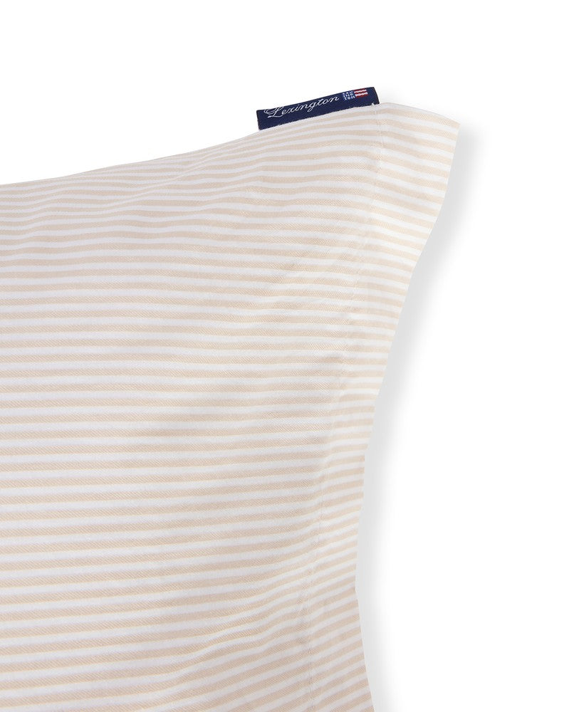 Lexington Striped Kopfkissen-Bezug aus Mako-Satin