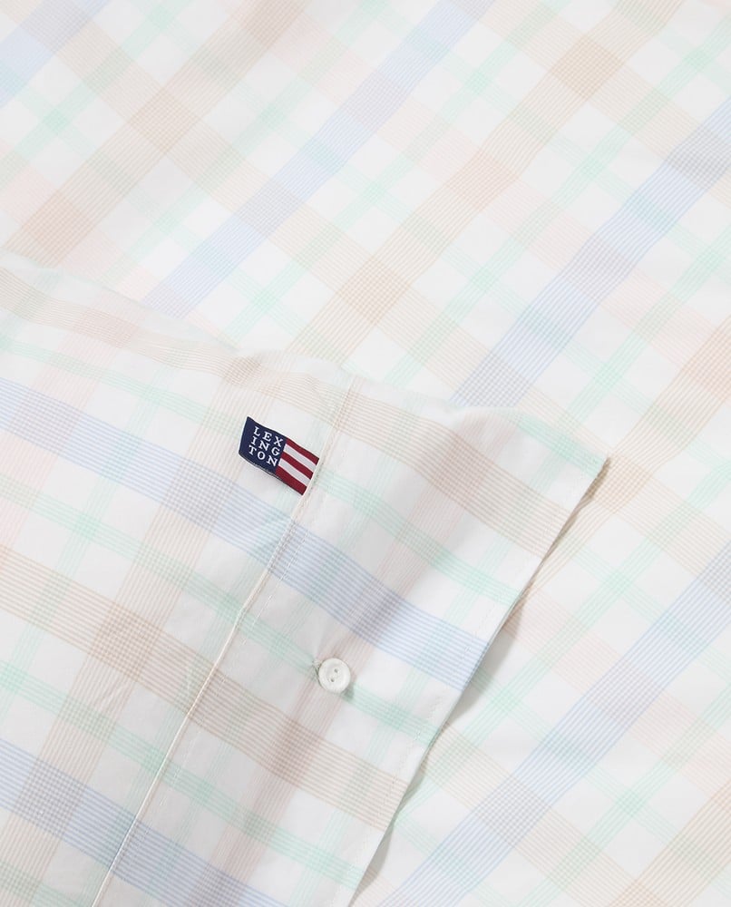 Lexington Checked Bettwäsche-Set aus Baumwoll-Perkal