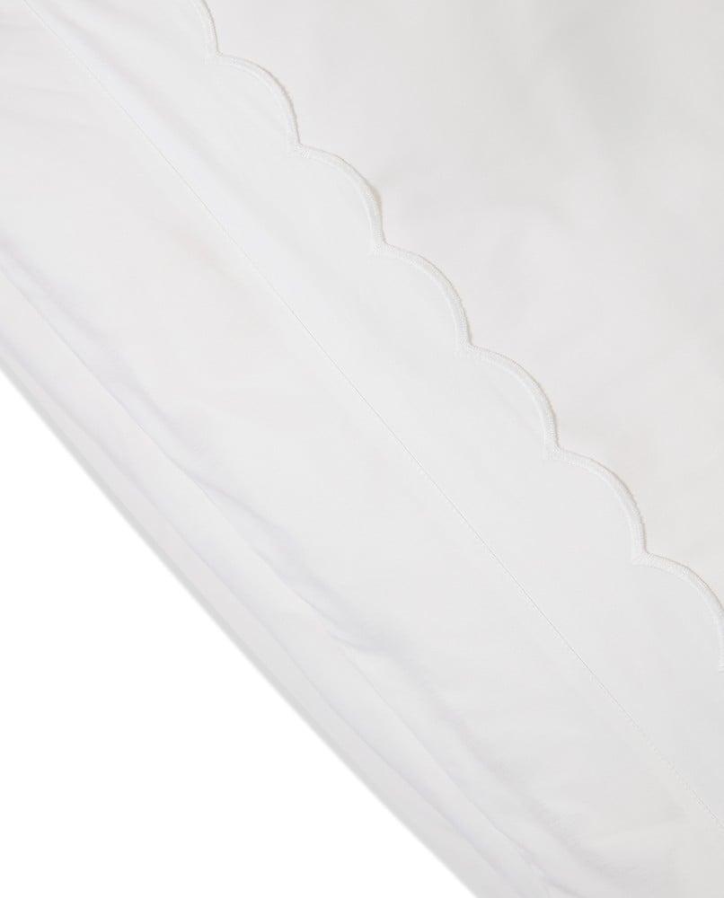 Lexington Scallop Wing Bettwäsche-Set aus Baumwoll-Perkal