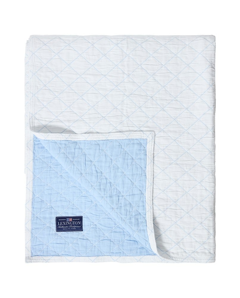 Lexington Jacquard Tagesdecke aus Bio-Baumwolle