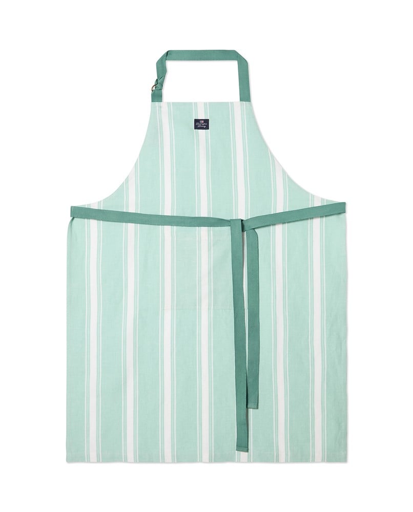 Lexington Striped Schürze aus Leinen und Baumwolle