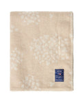 Lexington Floral Jacquard Decke aus einem Wolle-Mix